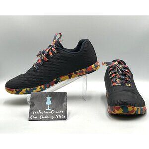 NWOB Nobull Men's Black Mesh Wild Low Top Trainers Shoes Size 12.5 Wo's 14  3024